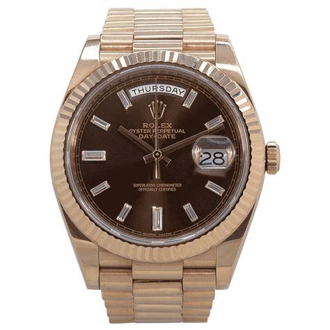 rolex oyster rose gold price